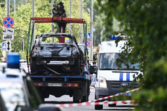 Russia Car Blast