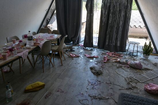 Russia Ukraine LPR Drone Attack