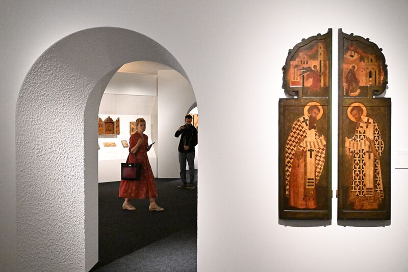 Russia Tretyakov Icon Collection Exhibition