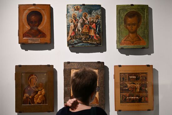Russia Tretyakov Icon Collection Exhibition