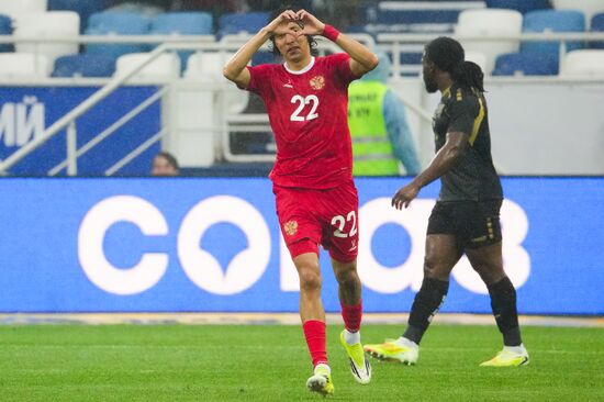 Russia Soccer Friendly Russia - Trinidad and Tobago