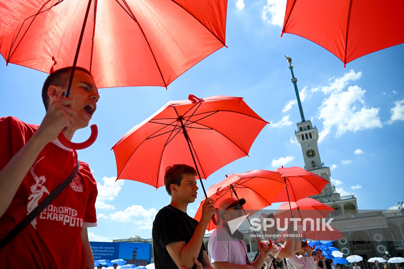 Russia Day Preparations