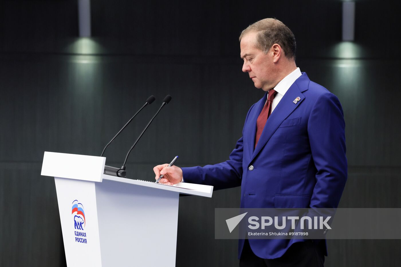 Russia Medvedev UR Party Expert Council