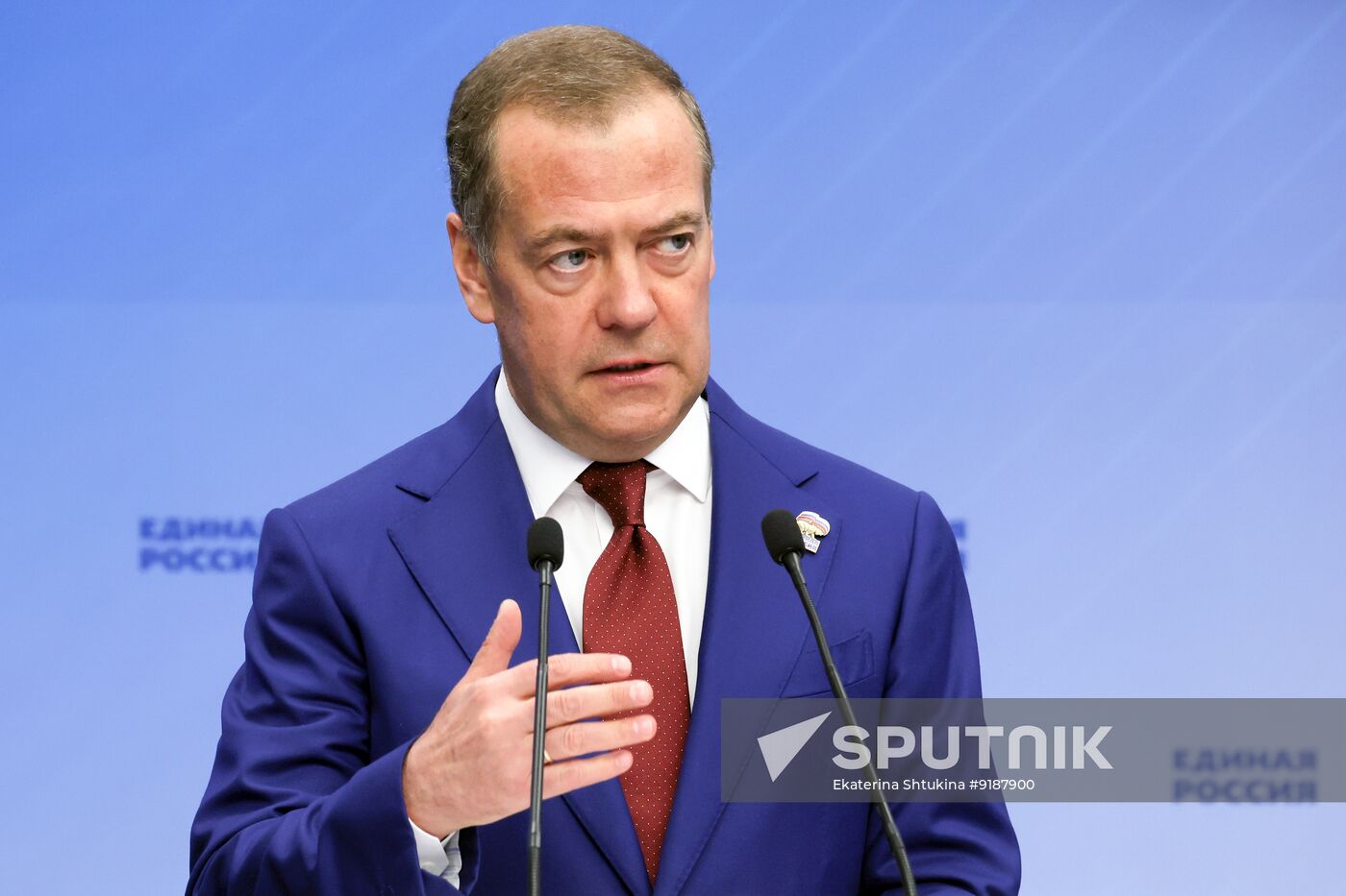 Russia Medvedev UR Party Expert Council