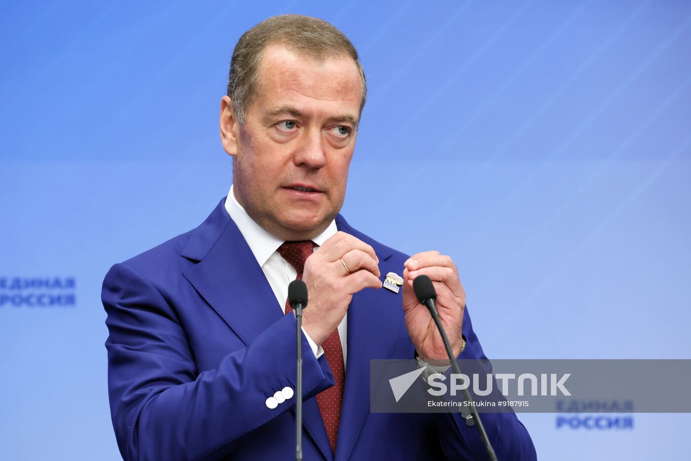 Russia Medvedev UR Party Expert Council
