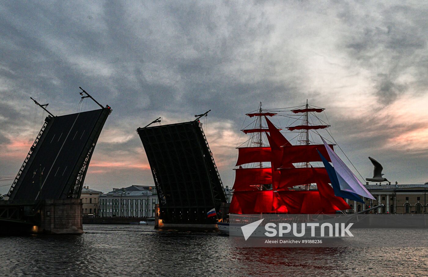 Russia Scarlet Sails Show Rehearsal