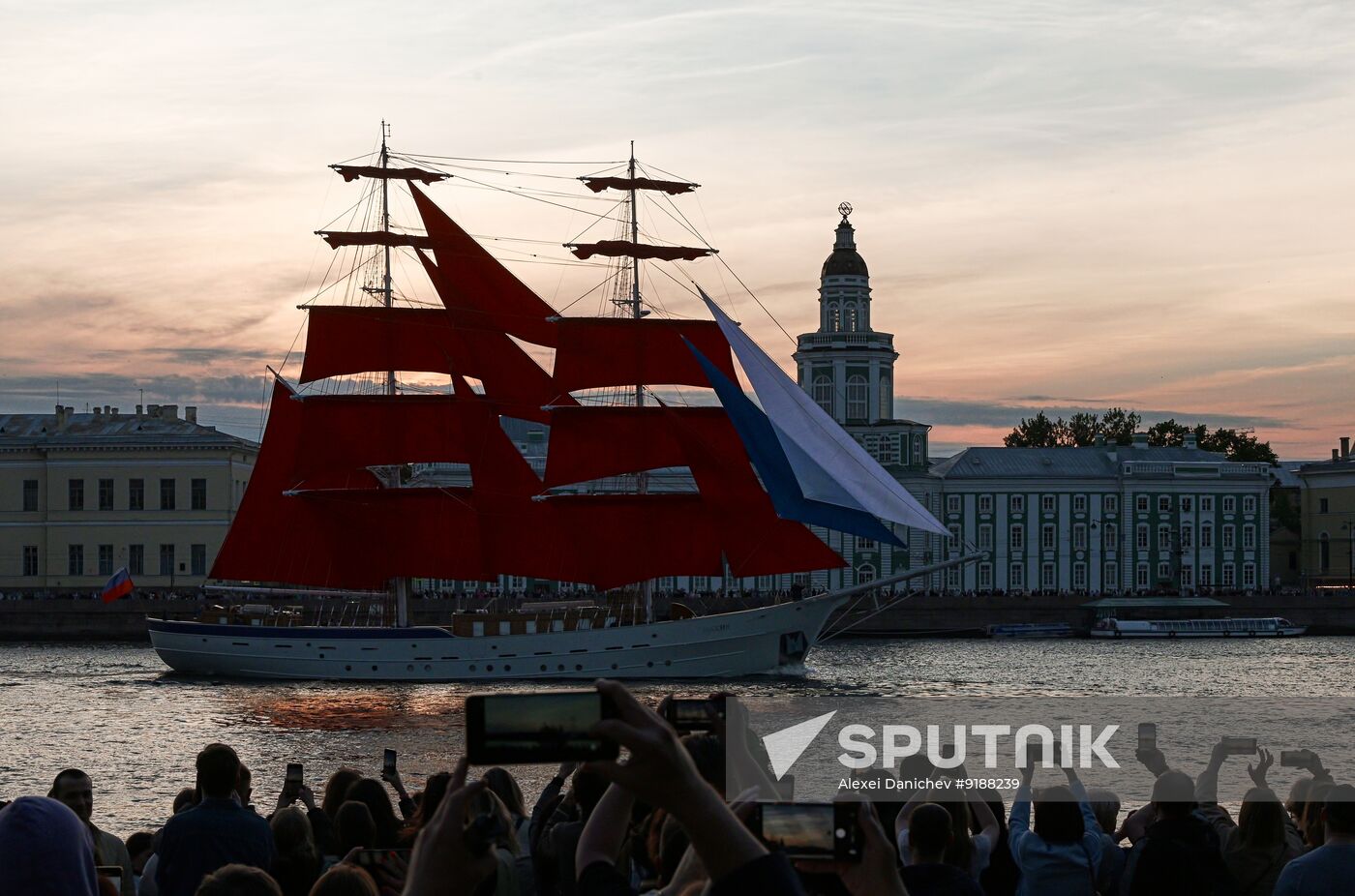 Russia Scarlet Sails Show Rehearsal