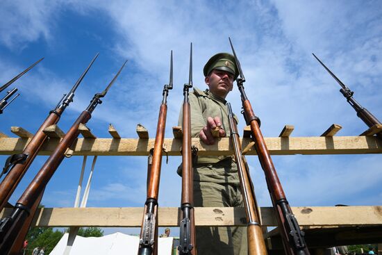 Russia Siberia Historical Festival