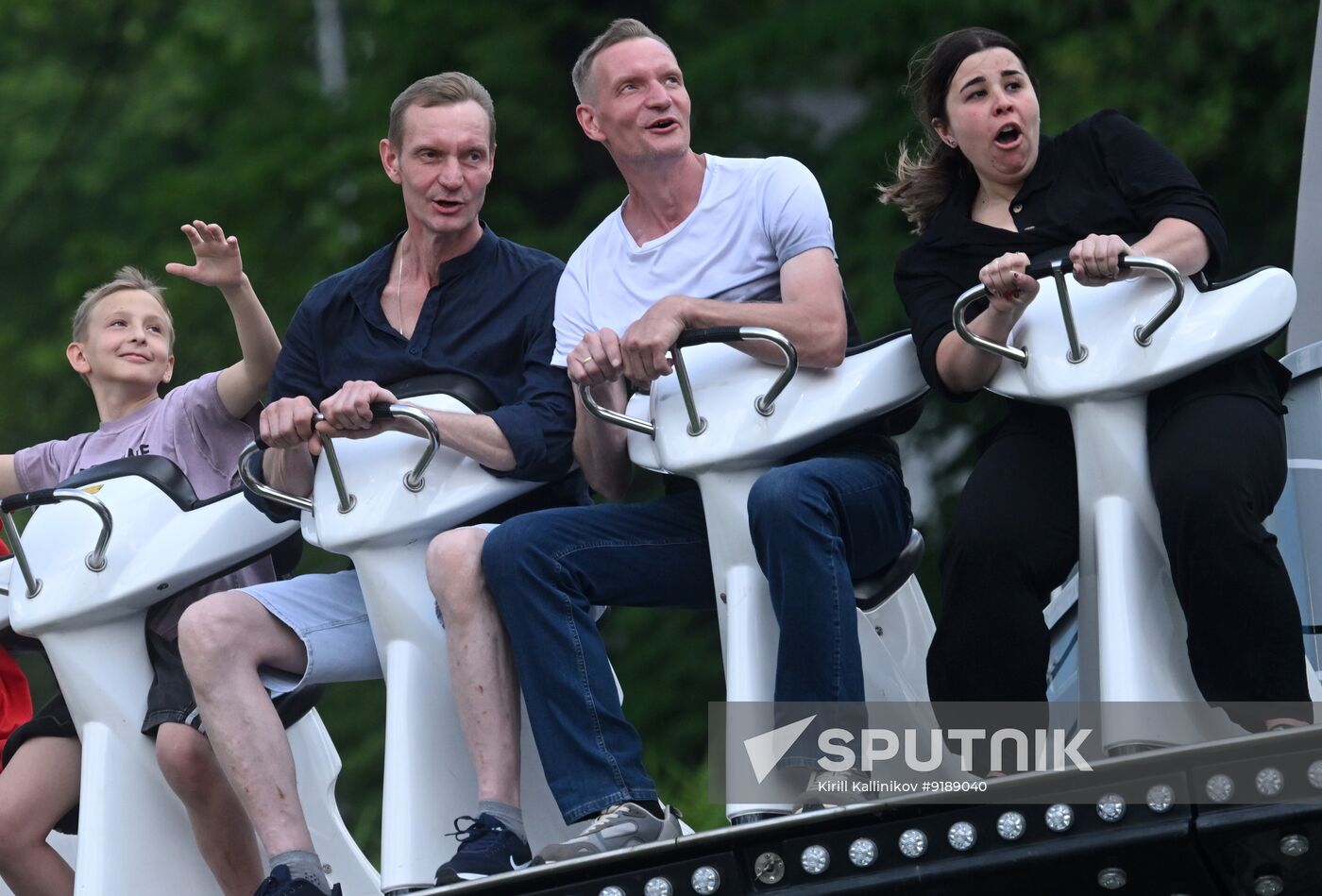 Russia VDNKh Amusement Park