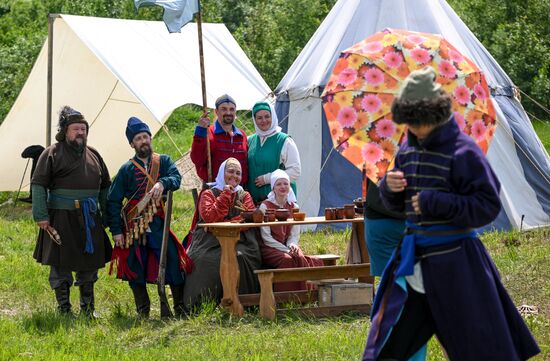 Russia Siberia Historical Festival