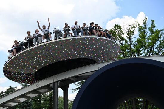 Russia VDNKh Amusement Park