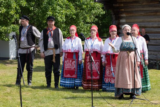 Russia Vepsians Folk Festival