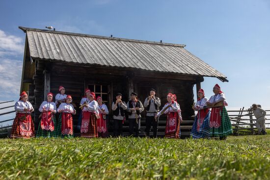 Russia Vepsians Folk Festival