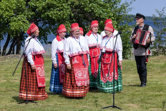Russia Vepsians Folk Festival