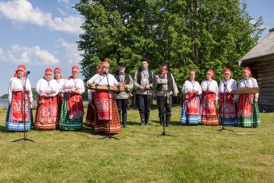 Russia Vepsians Folk Festival