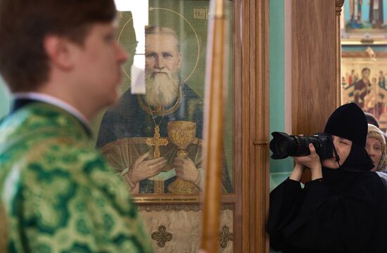 Russia Religion John of Kronstadt Day