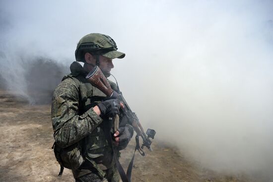 Russia Ukraine Military Operation Motor Rifle Unit