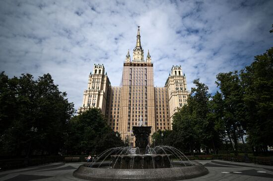 Russia Soviet Era Skyscraper Renovation