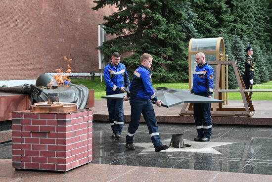 Russia WWII Memory and Sorrow Day Preparations