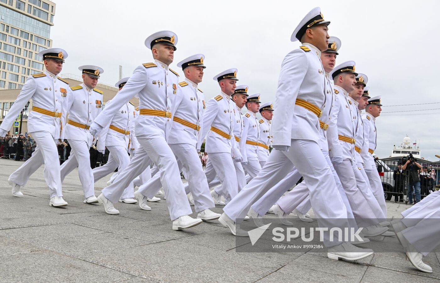 Russia Naval School Graduation