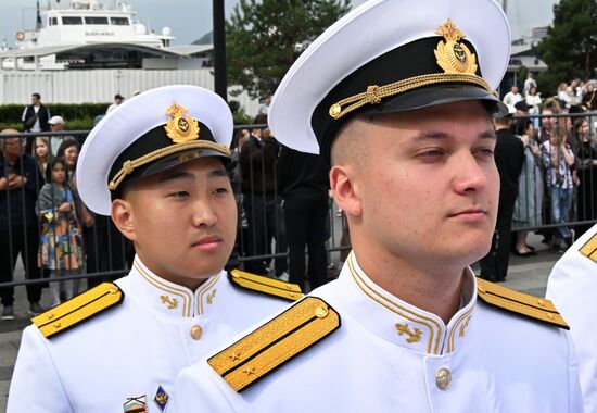 Russia Naval School Graduation