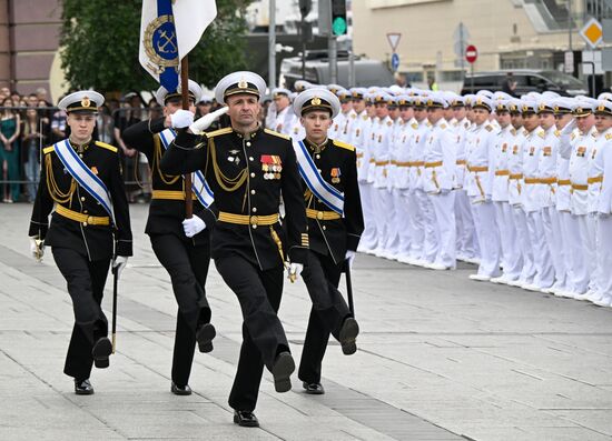 Russia Naval School Graduation