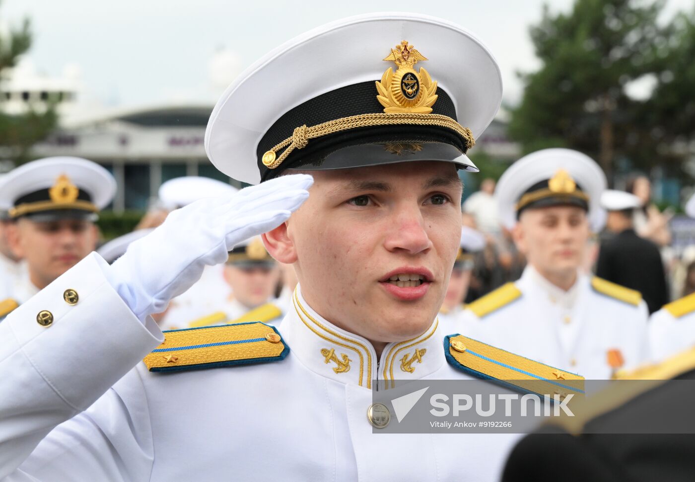 Russia Naval School Graduation