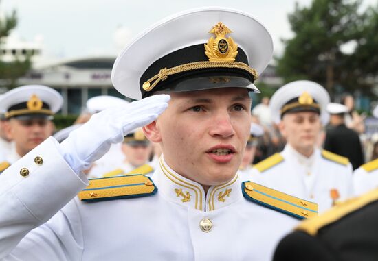 Russia Naval School Graduation