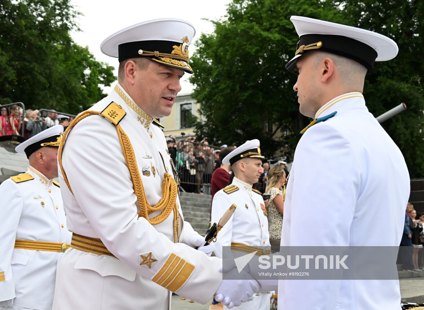 Russia Naval School Graduation