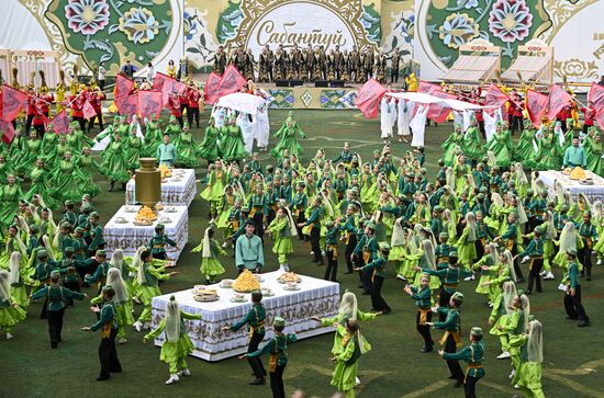 Russia Sabantuy Celebration