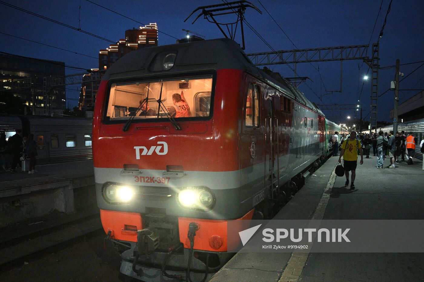 Russia Tajikistan Railway Traffic