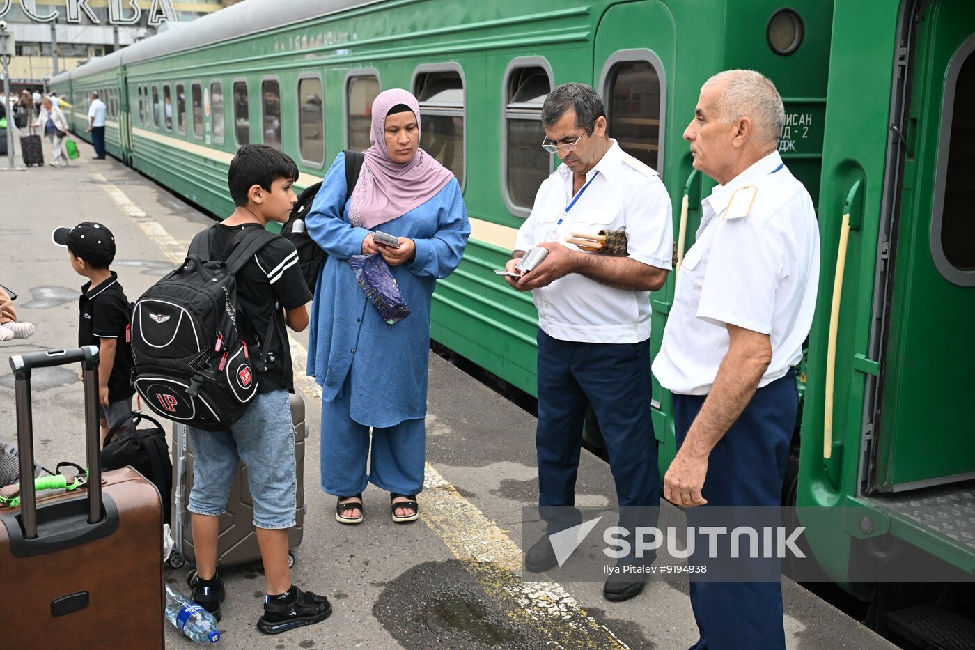 Russia Tajikistan Railway Traffic