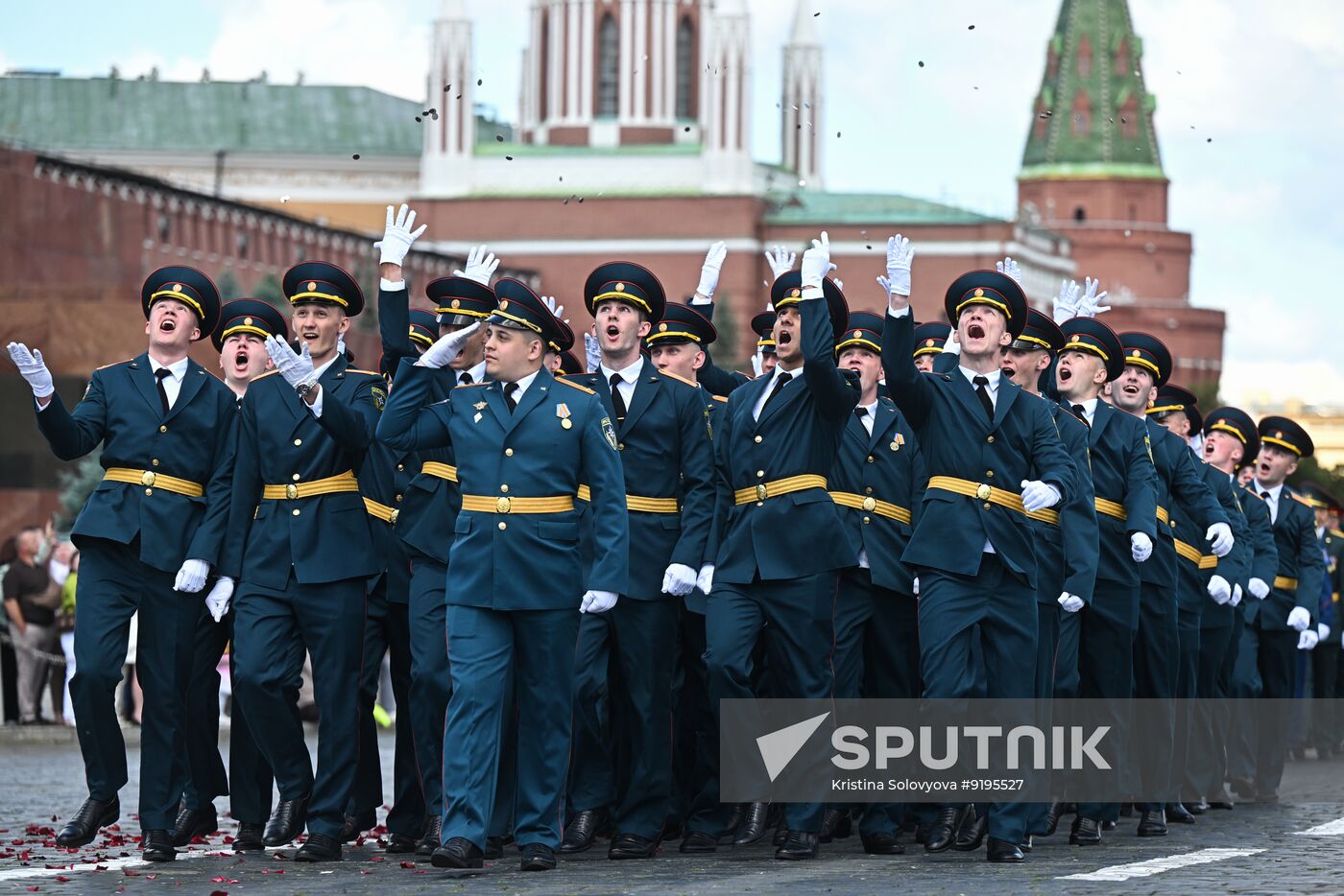 Russia Emergencies Ministry Students Graduation