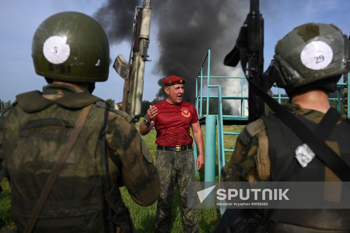 Russia National Guard Qualification Tests