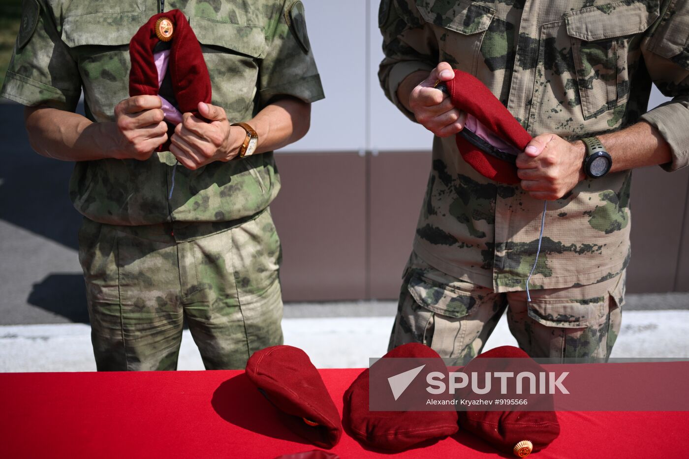 Russia National Guard Qualification Tests