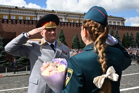 Russia Emergencies Ministry Students Graduation