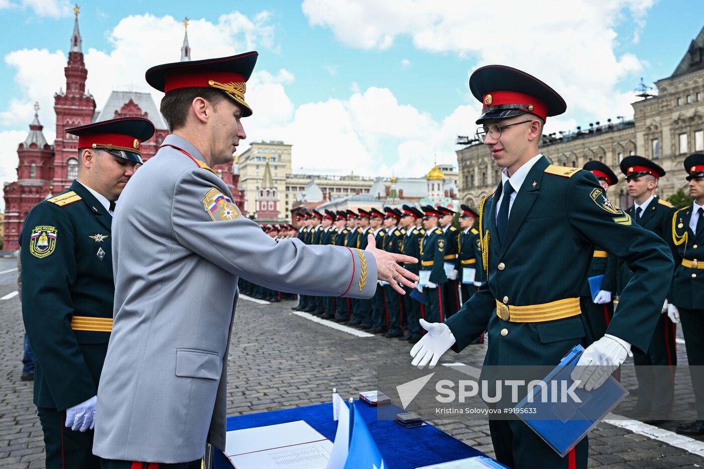 Russia Emergencies Ministry Students Graduation