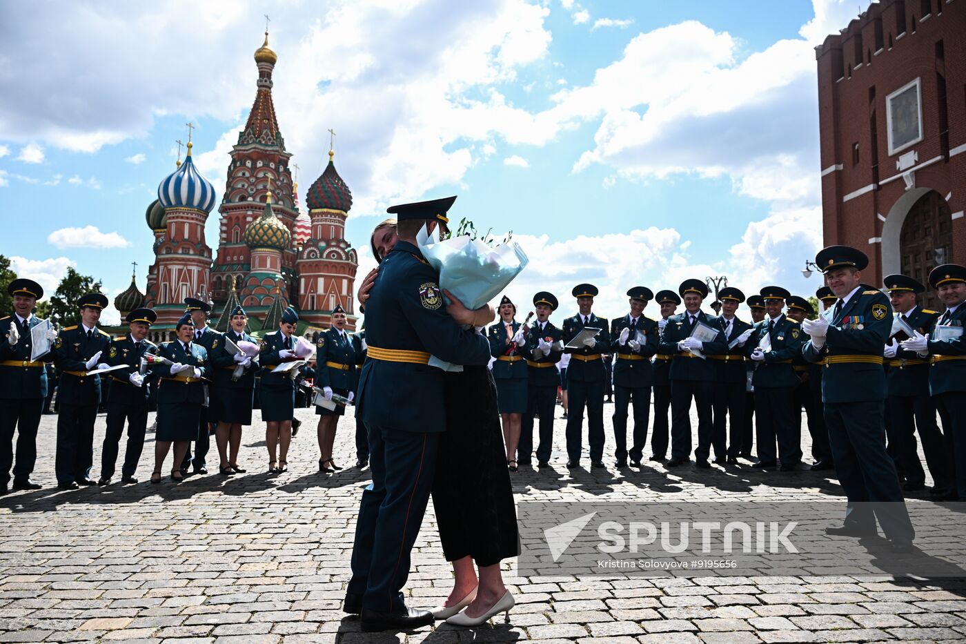 Russia Emergencies Ministry Students Graduation