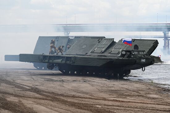 Russia Defence Engineer Troops Training