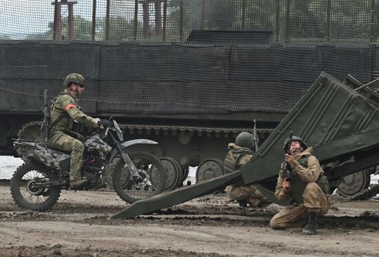 Russia Defence Engineer Troops Training