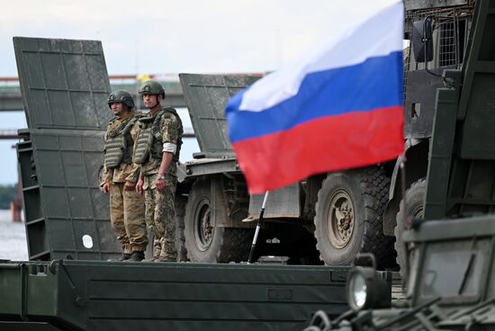 Russia Defence Engineer Troops Training