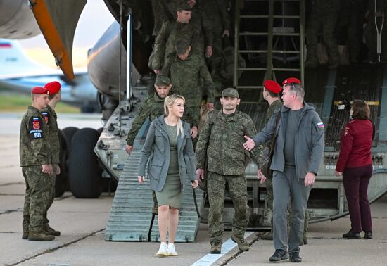 Russia Ukraine Military Operation POWs Exchange