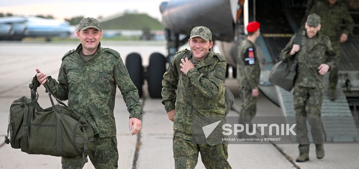 Russia Ukraine Military Operation POWs Exchange