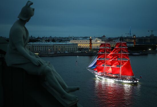 Russia Scarlet Sails Show Rehearsal