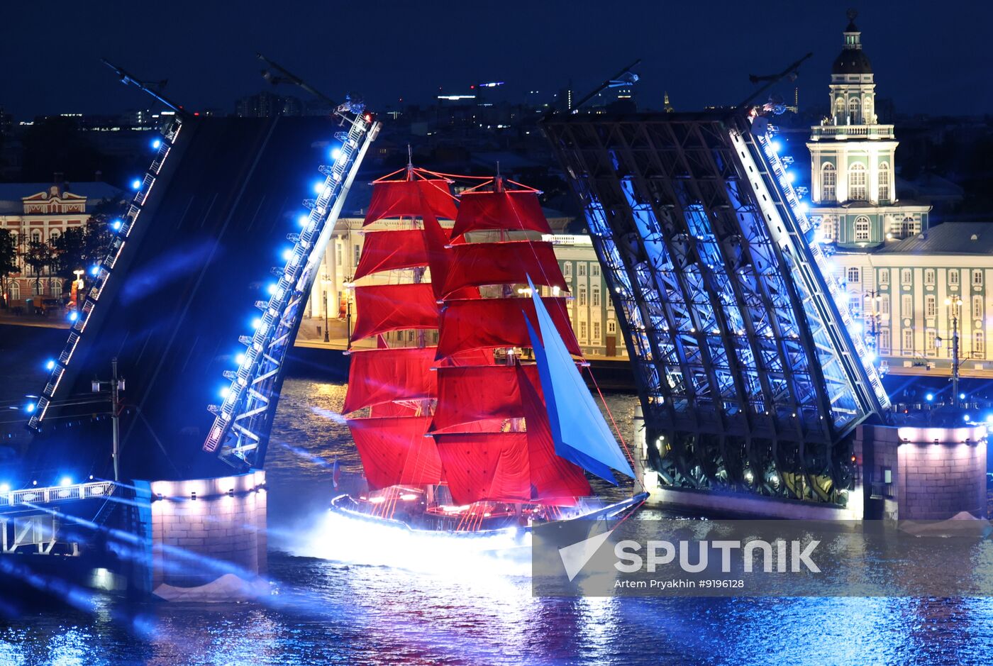 Russia Scarlet Sails Show Rehearsal