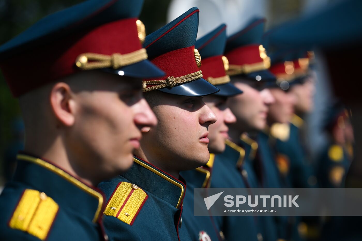 Russia National Guard Cadets Graduation