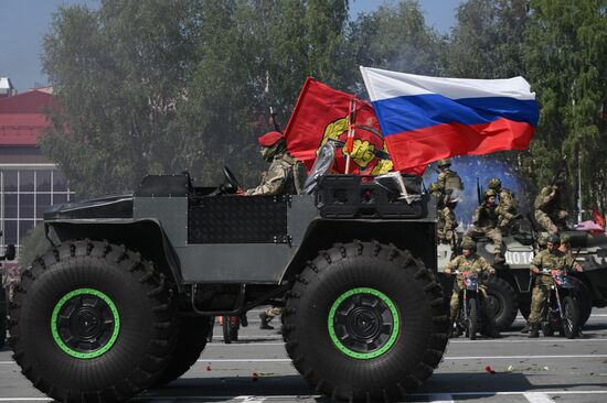 Russia National Guard Cadets Graduation