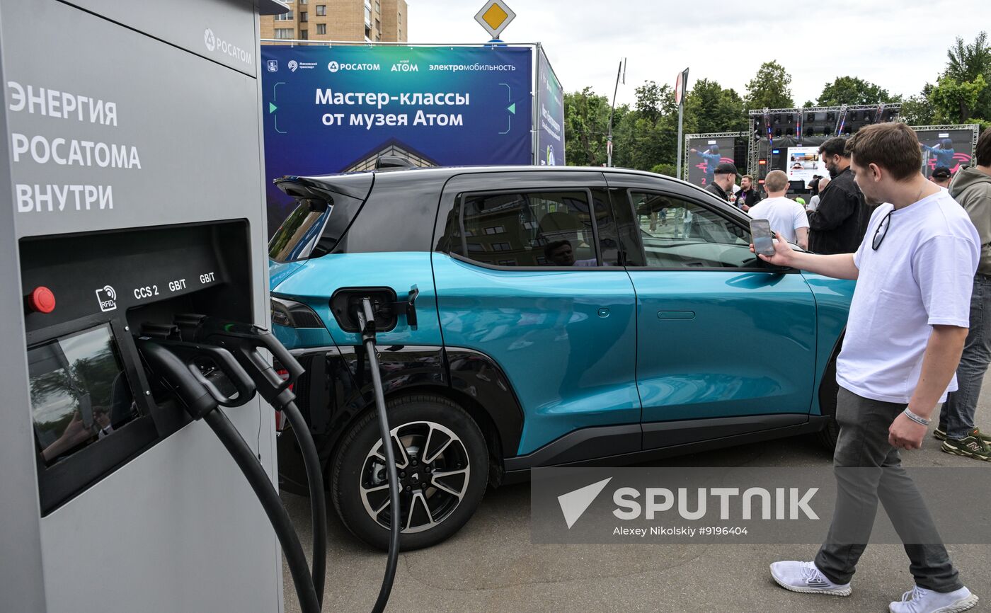 Russia Electric Car Festival