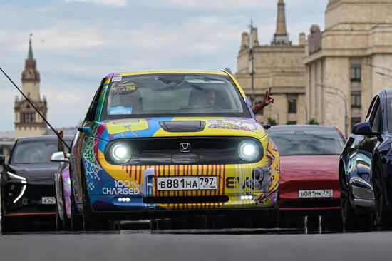 Russia Electric Car Festival