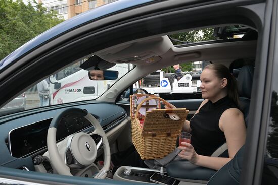 Russia Electric Car Festival